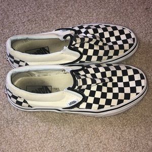 checkered vans
